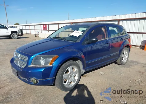 2009 Dodge Caliber Sxt z USA, uszkodzony, nr VIN 1B3HB48A79D157324
